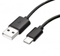 Кабель USB - Type C 1м тех пак (черный)