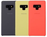 Накладка оригинальная Silicone cover Samsung Galaxy Note 9 (silky & soft-touch) (black)