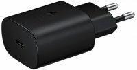 Сетевое зарядное устройство Samsung 25Вт USB-C + кабель Type C (black)