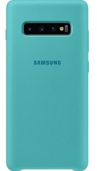Накладка оригинальная Silicone cover Samsung Galaxy S10e (silky & soft-touch) (ligth blue)