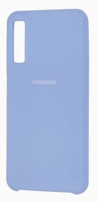Накладка оригинальная Silicone cover Samsung Galaxy A50 (silky & soft-touch) (purple)