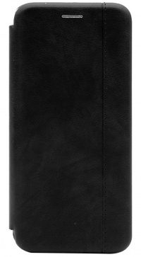 Чехол-книжка со строчкой для Xiaomi Poco M3 Pro (black)