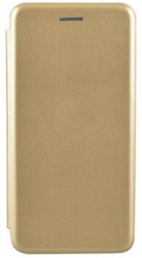 Чехол-книжка со строчкой для Samsung Galaxy A32 2021 (gold)