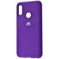 Накладка оригинальная Silicone cover Huawei  P30 Lite (purple)