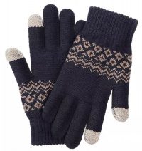 Перчатки для сенсорных экранов Xiaomi FO Touch Screen Warm Velvet Gloves (black)