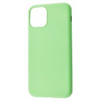 Накладка оригинальная Silicone cover iPhone 11 (silky & soft-touch) (green)