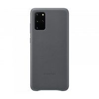 Накладка оригинальная Silicone cover Samsung Galaxy S20+ (silky & soft-touch) (grey)