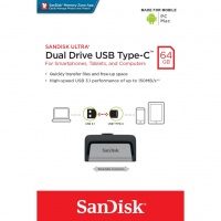 Флэш-накопитель SanDisk USB 3.1 OTG Type-C 64Gb