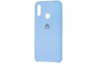 Накладка оригинальная Silicone cover Huawei P30 Lite (silky & soft-touch) (blue)