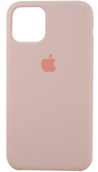 Накладка оригинальная Silicone cover iPhone 12 Pro Max (silky & soft-touch) (rose gold)