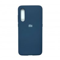 Накладка оригинальная Silicone cover Xiaomi Mi 9T (silky & soft-touch) (dark blue)