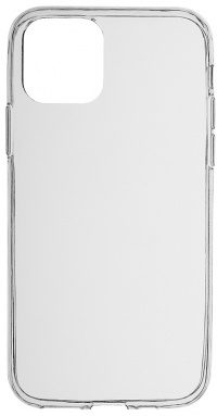 Накладка оригинальная Silicone cover iPhone 12/12 Pro (silky & soft-touch) (clear)