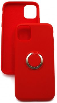 Накладка с кольцом Ring для Apple iPhone 11 2020 (red)