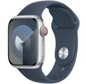 Умные часы Apple Watch Series SE Gen 2 (2023) 40mm Aluminium Case Silver/Storm Blue Sport Band