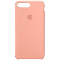 Накладка оригинальная Silicone cover Apple iPhone 7/8 (silky & soft-touch) (coral)