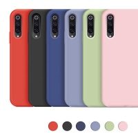 Накладка оригинальная Silicone cover Xiaomi Mi A3 (silky & soft-touch) (red)