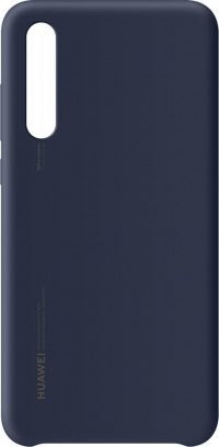 Накладка оригинальная Silicone cover Huawei P30 Pro (silky & soft-touch) (blue)